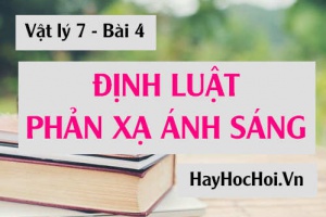Định luật phản xạ ánh sáng, Gương phẳng - Vật lý 7 bài 4